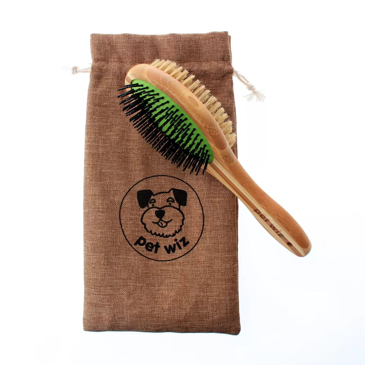 Bamboo Dog Brush