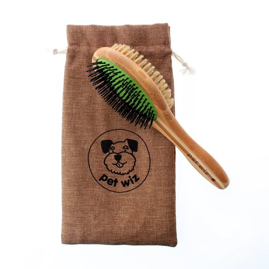 Bamboo Dog Brush
