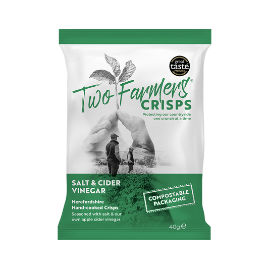 Salt & Vinegar Crisps 40g