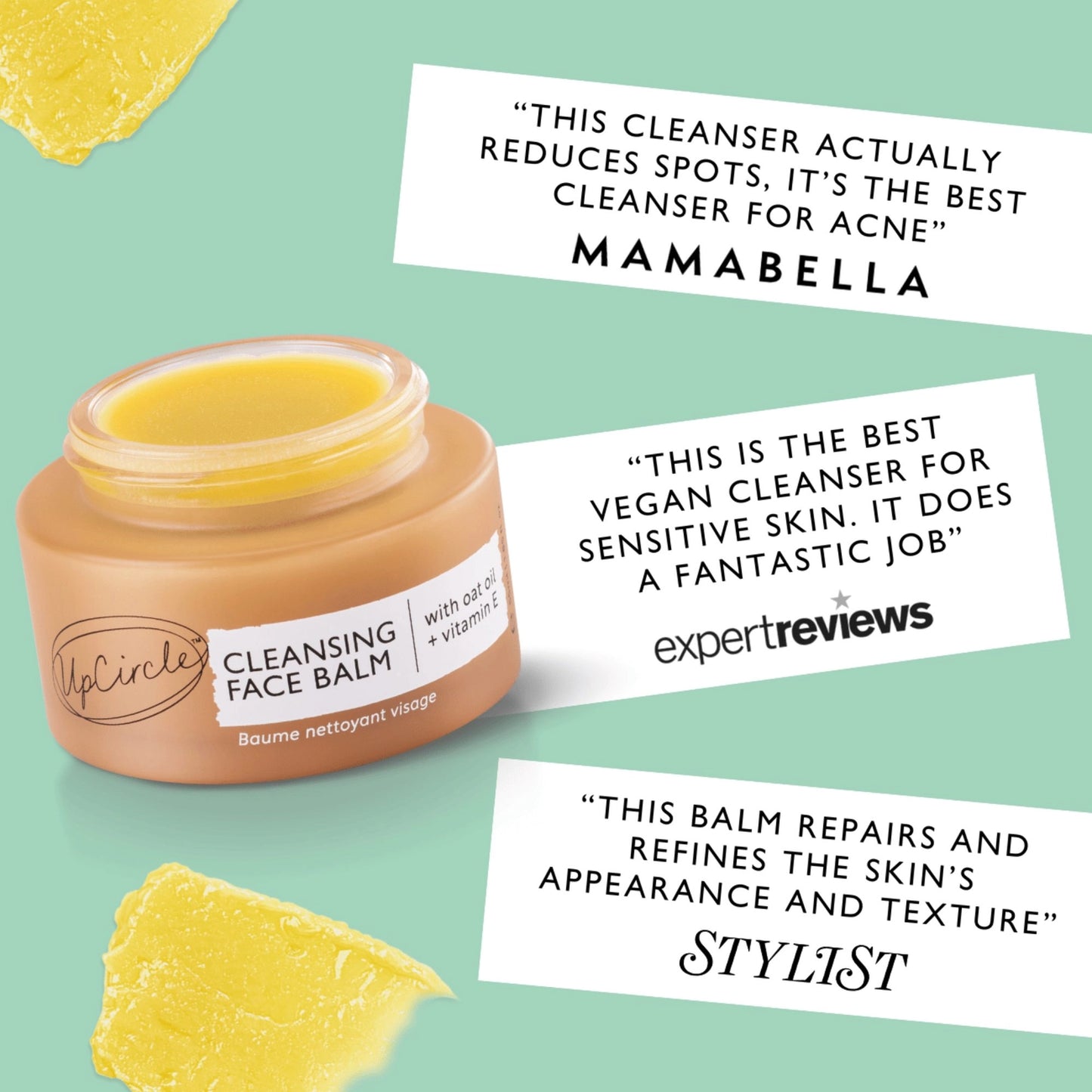 UpCircle Cleansing Balm - Oat Oil + Vitamin E