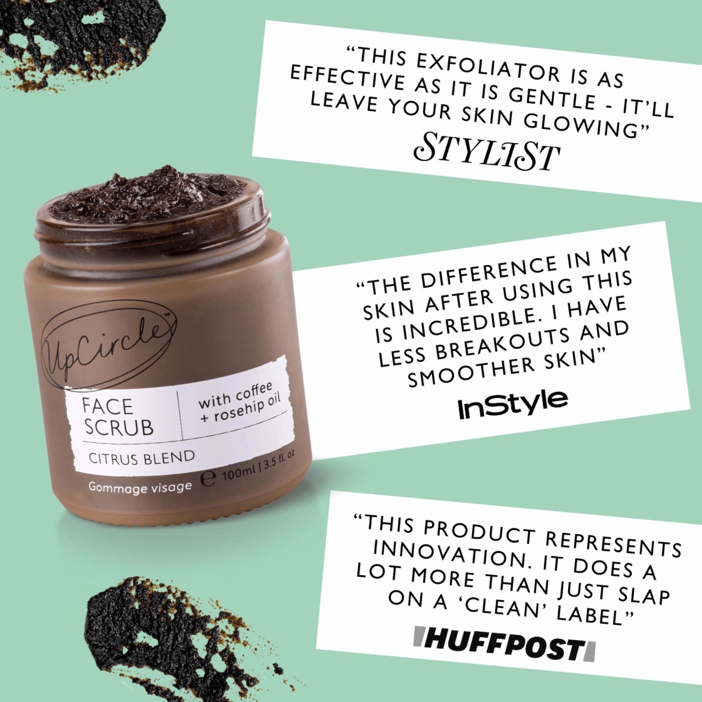 UpCircle Face Scrub - Citrus Blend